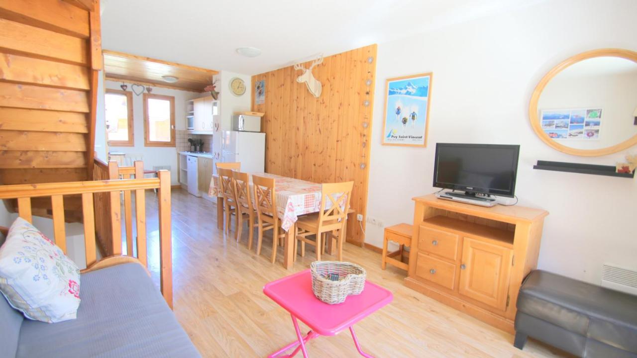 Apartament Les Chalets Du Parc Aux Etoiles - Cimes Et Neige Puy-Saint-Vincent Zewnętrze zdjęcie