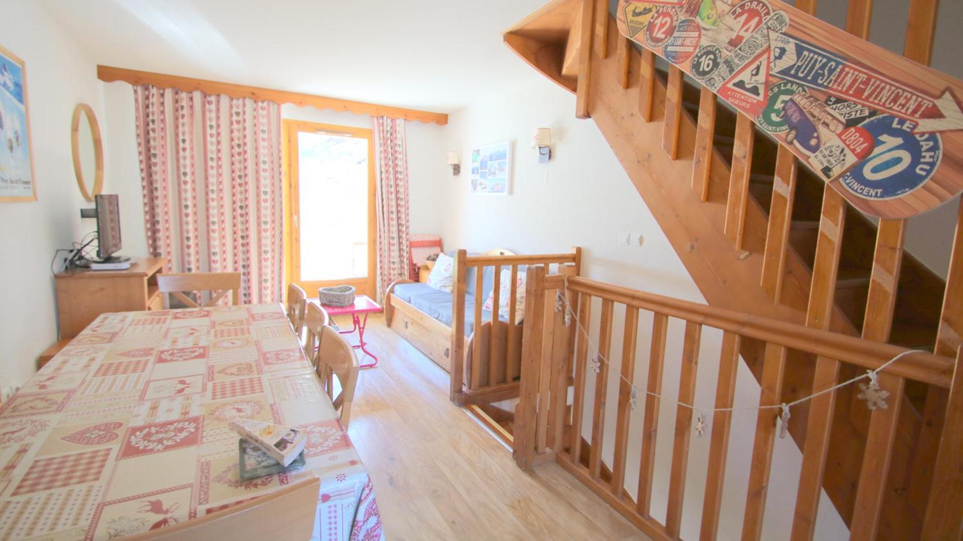 Apartament Les Chalets Du Parc Aux Etoiles - Cimes Et Neige Puy-Saint-Vincent Pokój zdjęcie
